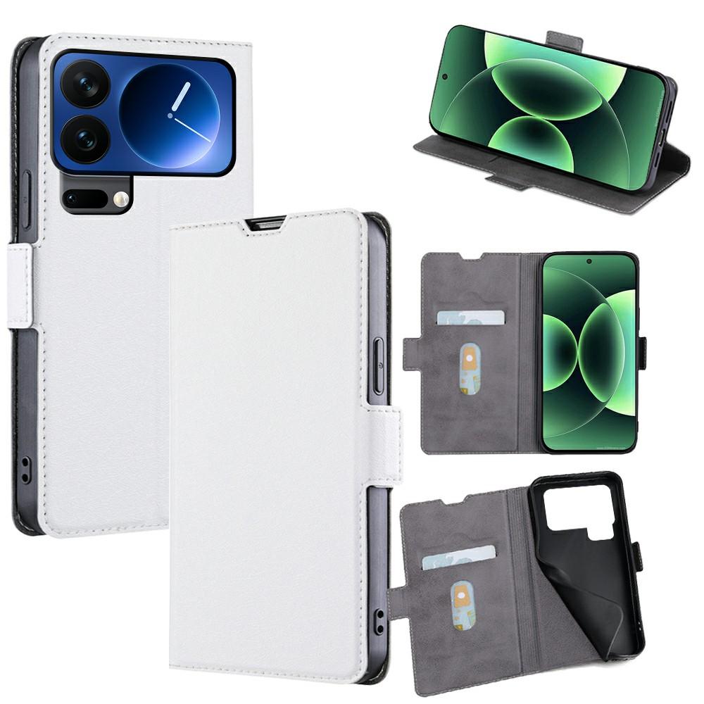 For Xiaomi 17 Pro Max Case Card Holder PU Leather Phone Cover