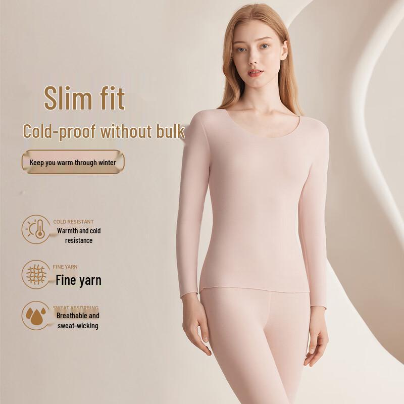 Women's Cashmere Silk Blend Thermal Underwear Set
