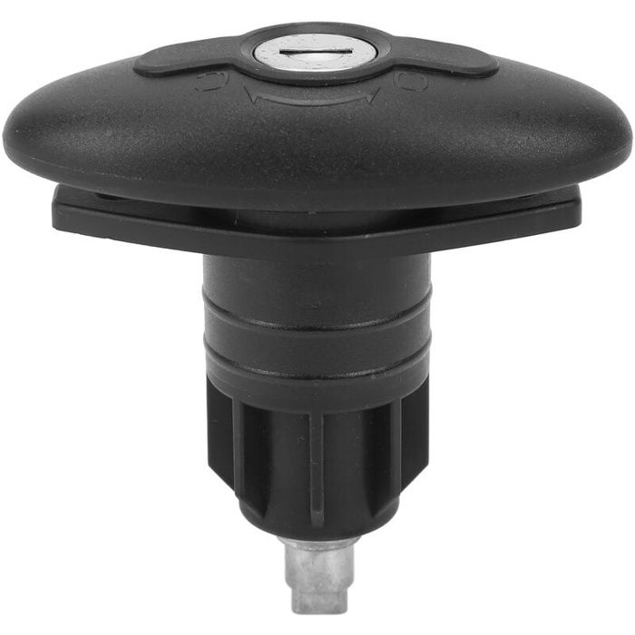Jiawu Serrure de porte de cabine de camping-car, serrure à compression de porte de cabine ovale en alliage