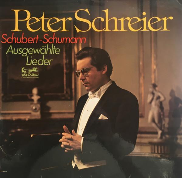 LP Record PETER SCHREIER , FRANZ SCHUBERT , R - Ausgewählte Lieder 63983 Eurodisc 1976 Germany Classical Used