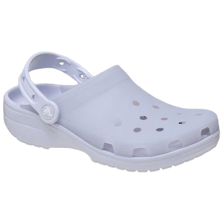 Crocs Frosted Clog Fashionable Comfortable Clogs Unisex clogs Light-Purple 210928-5BR