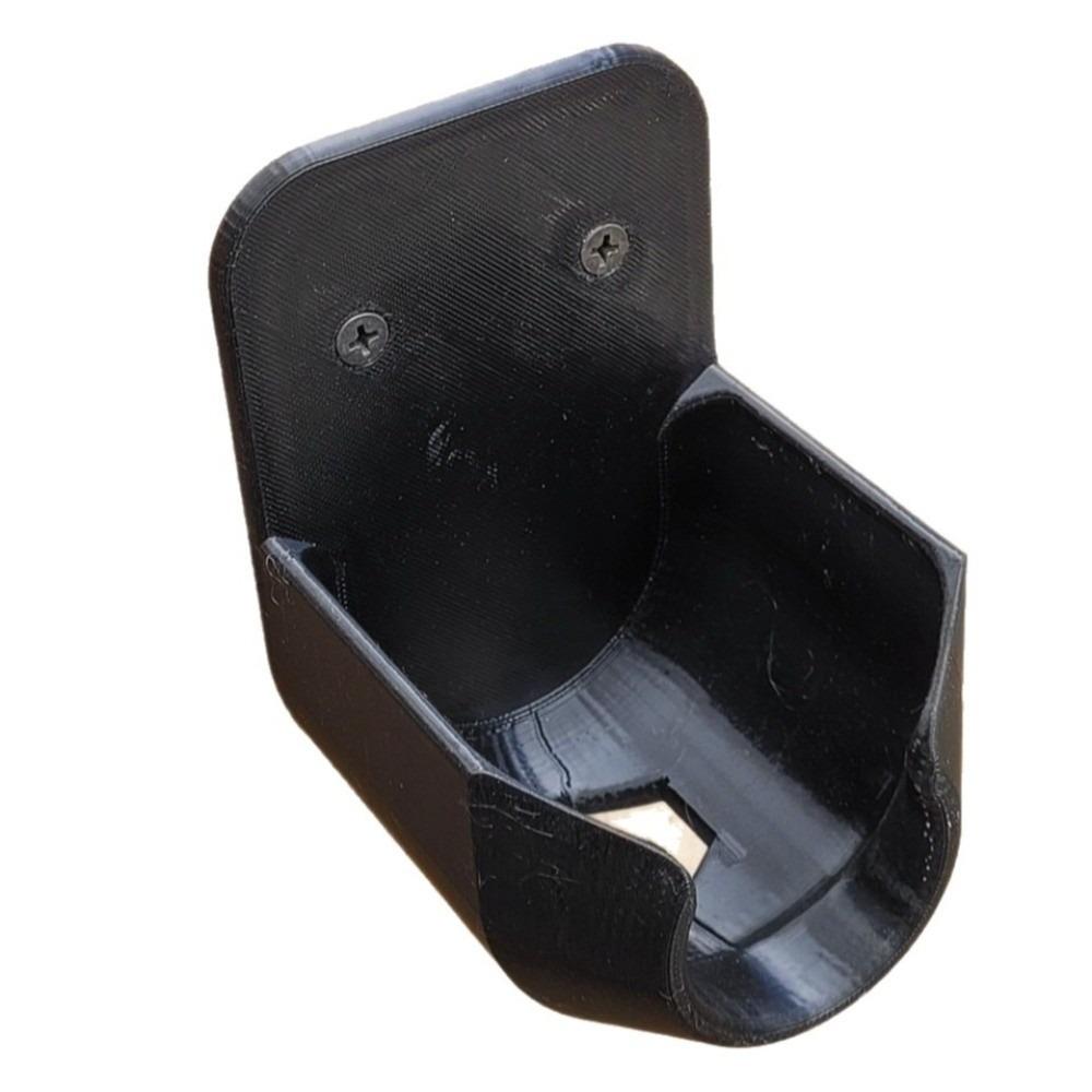 Wall Mounted Garden Hose Spray Holder Plastic Hose Nozzle Holder Wall Mount Holder Garden Watering чёрный