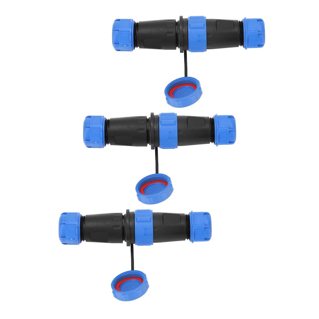 3PCS Industrielle Elektrische Power Kabel Stecker 2Pin IP68 Wasserdicht Aviation Schott Stecker AC