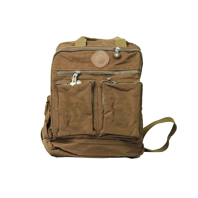 

[gifsin] backpack backpack travel backpack waterproof backpack washed fabric multiple storage daily life lightweight portable leisure fashion