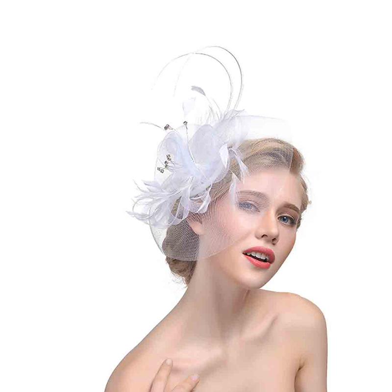 Women's Headband and Clip Hat Fascinator Wedding Party Race Royal Ascot
