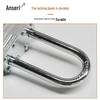 Ansell Long Shackle Steel Safety Padlock
