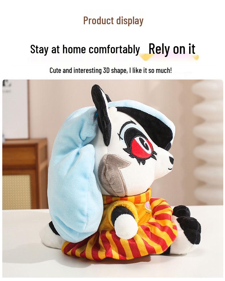 Helluva Boss Loona Wolf Plush Toy - Popular Collectible