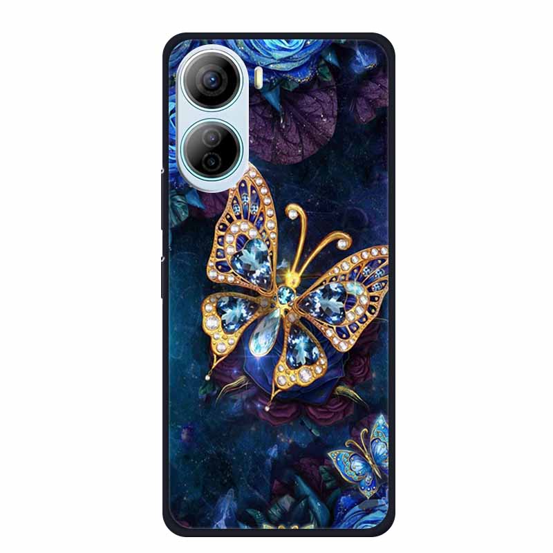 For ZTE Libero 5G IV Case Animals Silicone TPU Back Cover Soft Phone Cases for ZTE LiberoIV 5GA302 Protector Wolf Cool New Shell