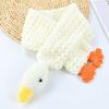 Cute Duck Designs Children's Scarf Knitted Soft Warm Cartoon Pattern for Boys and Girls Outdoor Activity Neck Warmer