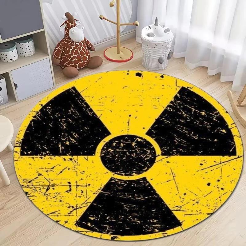 

Круглые коврики Resident Evil с принтом для спальни, прикроватный коврик, ковер для гостиной в стиле американских сериалов, декор для дивана и журнального столика Diameter 60cm