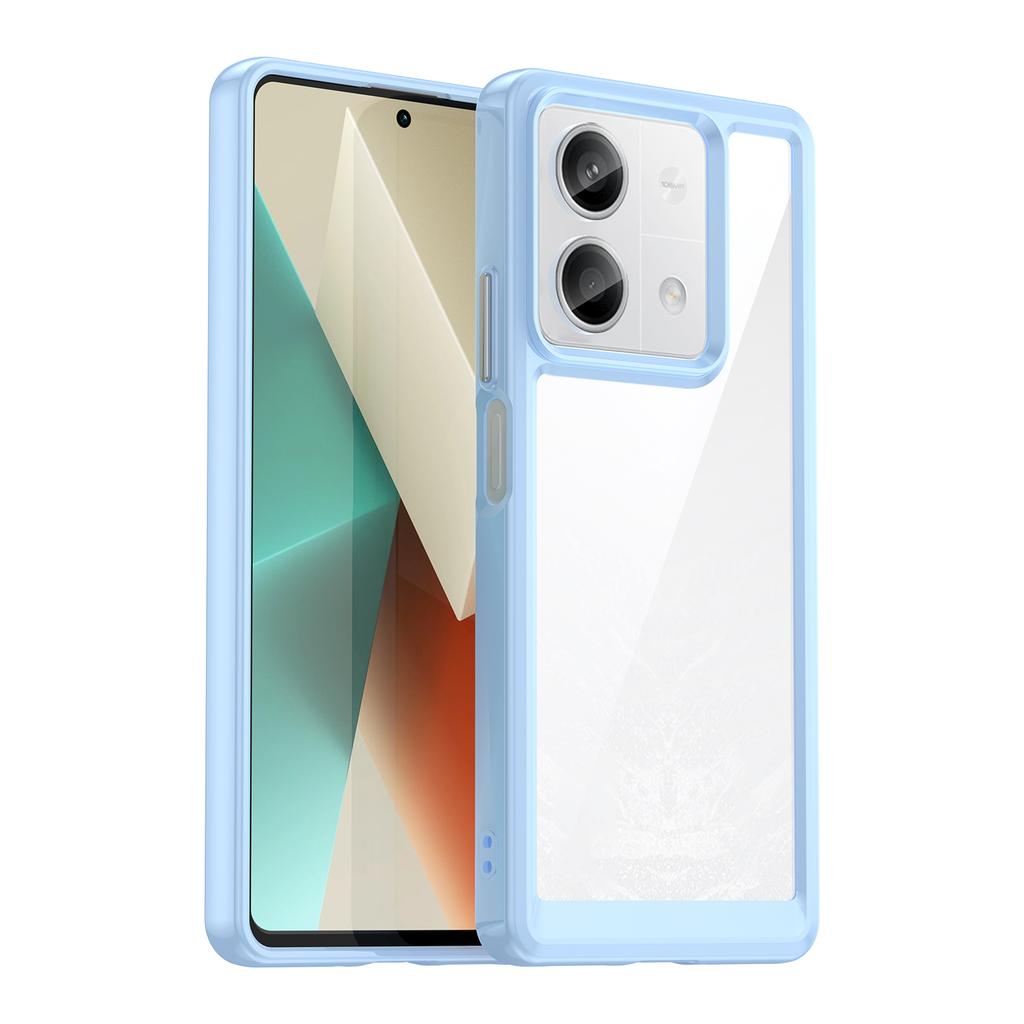 Für Redmi Note 13 Pro 5G Hülle Für Redmi Note 13 Pro 5G Hülle 6,67 Zoll Bunte Weiche Kante Silikon Transparent Bumper