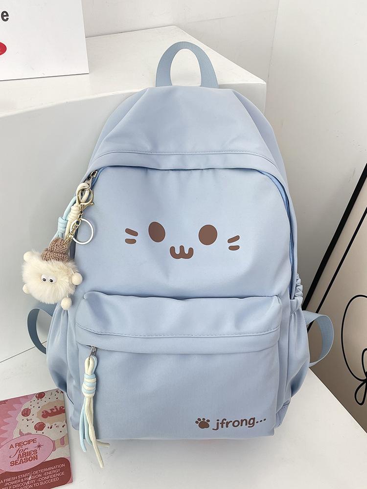 Schoolbag Japanese cute student schoolbag female backpack junior high school college student class commute fresh and lightweight campus backpack