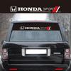 AAADE1 Car Front Rear Windshield Decal Sticker Decoration Accessories For Honda Civic Fit Accord City Vezel CR-V S660 Odyssey HR-V
