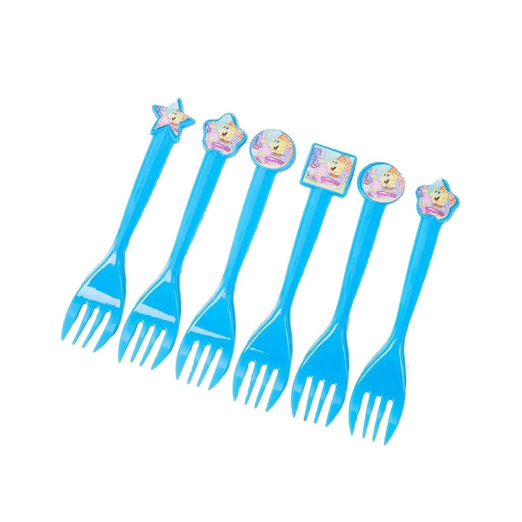 Sponge-Bob Birthday Party Decoration For Kids Toy Aluminum Foil Latex Balloon Cartoon Tableware Event Supplies Banner Backdrops