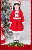 Lalapala Santa Cosplay Costume for Christmas Santa Santa Claus Cosplay Cute and Warm Kids Costume with Hat for Girls and Perfect for Cultural School