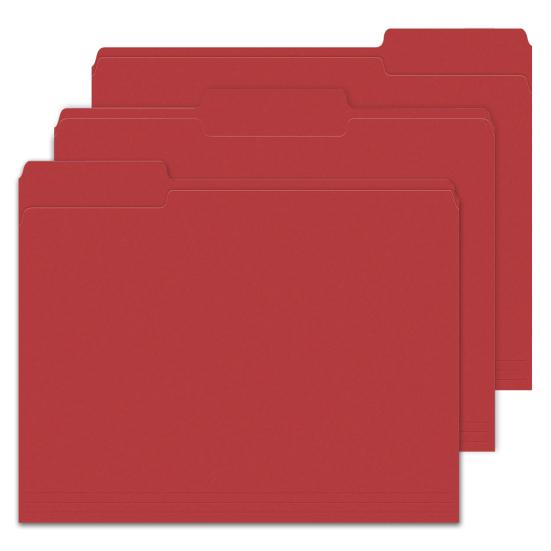 50Pcs Manila File Folders Standard Letter Size File Folders Business Document Organizers Home Office Organization School Supplies