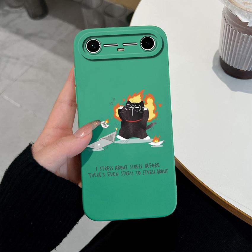 Voor Tecno Pova Slim / Spark Slim Telefoonhoes Olieverf Hart Liefde Mat Siliconen Hoesje Voor Tecno SparkSlim / PovaSlim Behuizing