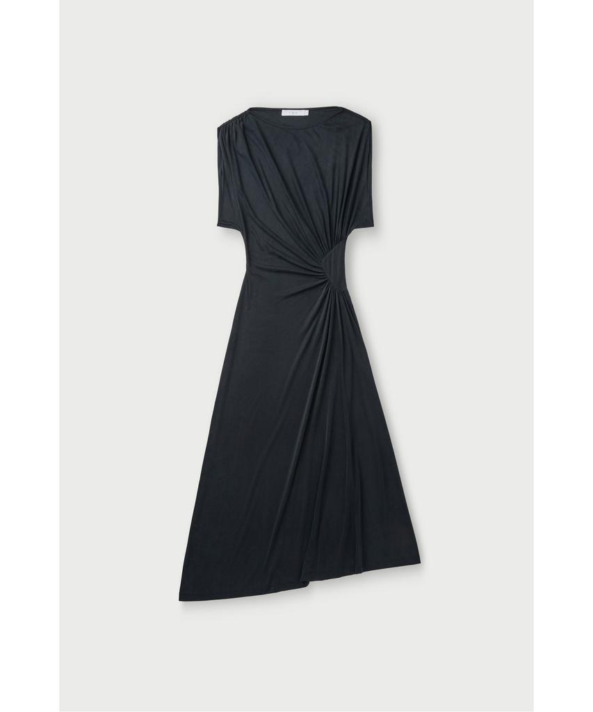 IROWOMEN Keallee Drape Soft Jersey Dress Iodam26110Bkx