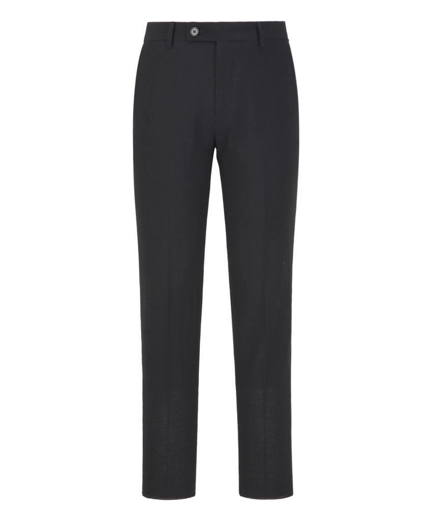Jilseutyueoteunyuyogmaen Summer Texture Setup Pants - Black (Jnpa6B385Bk)