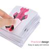 100pcs Special Fish Pattern Shape Self-Adhesive Nail Sculpting Trays