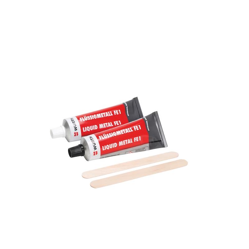 WURTH Steel Putty Liquid Metal AB Glue Kit