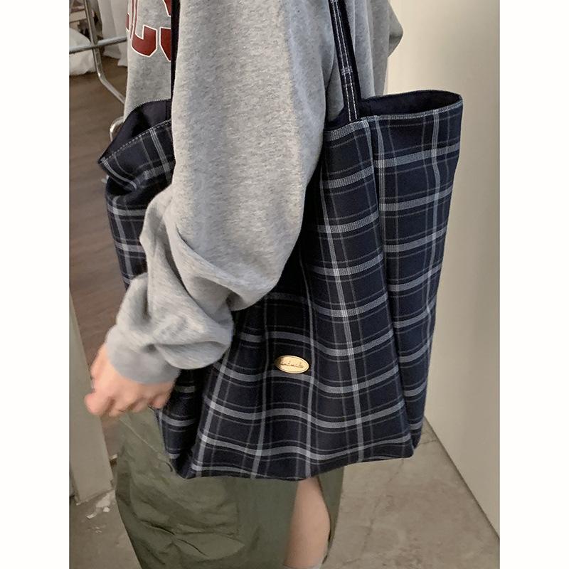 

Сумка большой вместимости, сумка-тоут в студенческом стиле, повседневная сумка большой вместимости