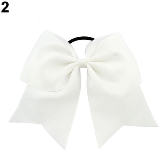 Fascia elastica per capelli Sweet Baby Kids Girls Ponytail Holder con fiocco decorativo