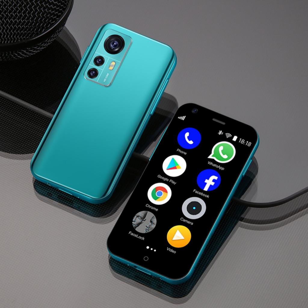 Soyes D18 Super Mini Smartphone WCDMA 3G 2,5 Zoll HD-Bildschirm 1 GB RAM 8 GB ROM Dual SIM Dual Standby 2MP MTK GPS WIFI Android Kleines Handy