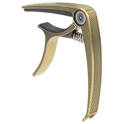 6 String Acoustic Capo High Strength Metal Universal Electric Guitar Capo for Performance Bronze