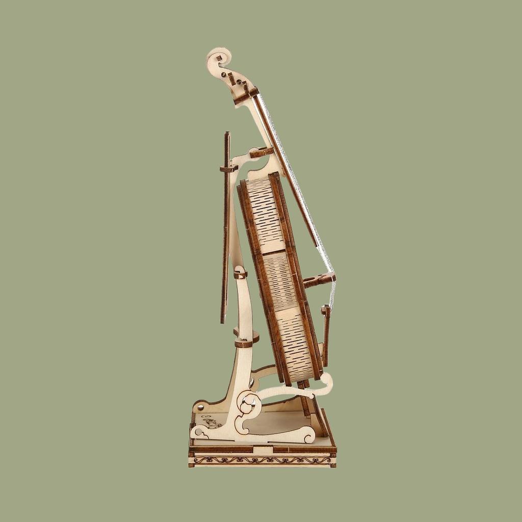 [DIY Holzpuzzle] 3D DIY Räderkanone Puzzle - Laserschnitt Montage Modellbausatz Gehirnjogger