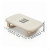 Under Desk Footrest Ergonomic with Textured Grip LowProfile Foot Stool for Office Workers,