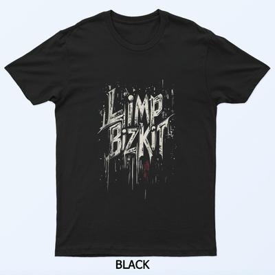 Camiseta de Fan de Música Rock Nu Metal con Logo de Banda Grunge Limp Bizkit