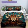 3pcs Deer Totem Soft Comfortable Bedding set, For Bedroom, Guest Room And Dorm, All - Season Use, High-Definition Printing174