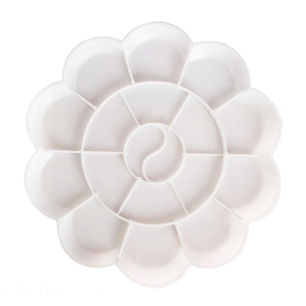 

18/12/10 Пластиковый поддон для краски Wells, многоразовая палитра для цветов, для художников, акрил, акварель, масло C