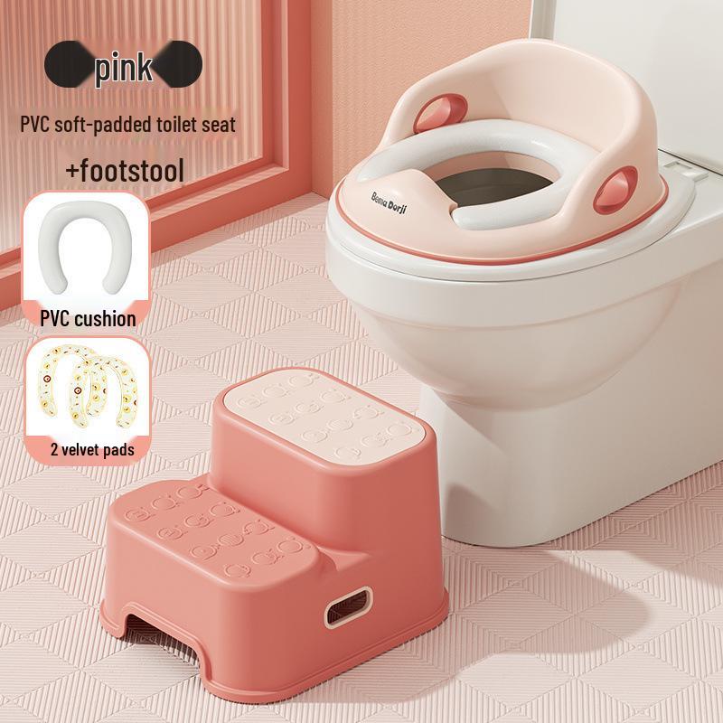 Jumbo Kids' Potty Training Seat with Ladder and Lid - Free Home Shipping