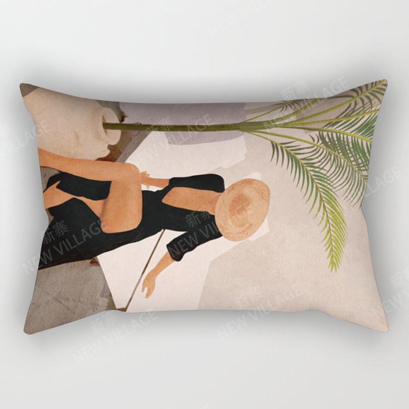Nordic fall home decor 30*50 throw pillow cover sofa modern abstract geometric boho living room Cushion cover 50x70 30x50 40x60