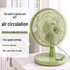 Silent Five-Blade Oscillating Desktop Fan for Home or Office