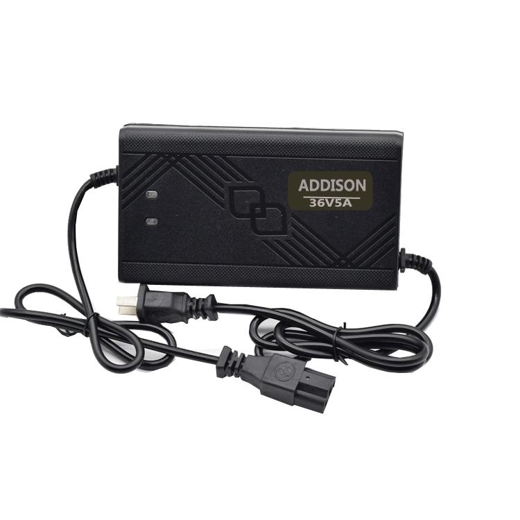 Good Quality 1S 4.2V 5A Intelligent Electric Vehicle Ebike Charger 48v 12ah Automatic Pulse Lithium Battery Charger EU чёрный