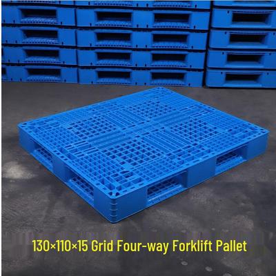 Grid Type Plastic Pallet for Logistics and Warehouse: Moisture-Proof Ground Stacking Base Plate