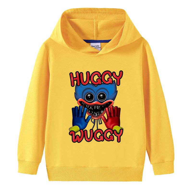 Kinder 3D Hoodie Huggy Wuggy Pullover Poppy Playtime