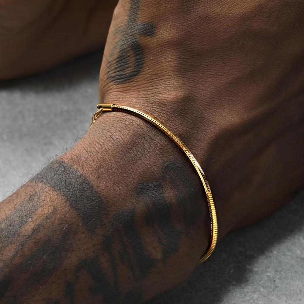 Fashion Stainless Steel Cuban Chain Bracelet for Men Women Unisex Couple Wrist Hand Jewelry Trendy Gift