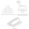 Vertical Laptop Stand for MacBook and Other Laptops