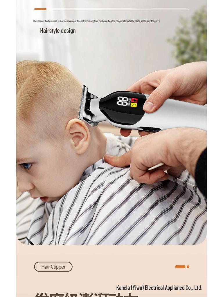 Pro Home Electric Hair Trimmer: Barber-Grade Clipper & Shaver