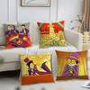 Cool Cartoon S-Superjail Pillow Case Office Sofa Dorm Chair Back Short Plush Double-Sided Printing Home Cushion Cover