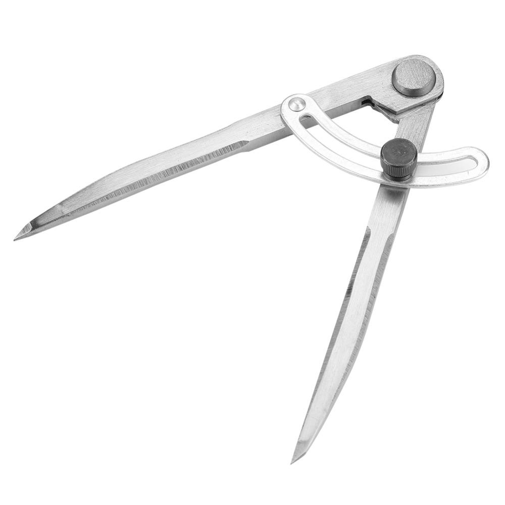 6 Inch Rotating Tool Stainless Steel Divider Caliper Adjustable Wing Caliper Woodworking
