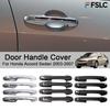 Car Decoration Door Handle Cover For Honda Accord Sedan 2003-2007 Cars Accessories Styling Upgrade Modify A Car