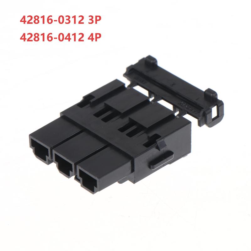 Molex 3/4Pin Electrical Connector Durable Plastic Housing Stable Current For Automotive Wiring Industrial Repairs