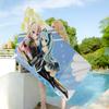 M-Miku Luka Microfiber Beach Towel Absorbent Quick Dry Soft Yoga Swimming Resort Mountain Climbing Towel