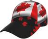 Canada Cap Canadians Baseball Cap Flag Sun Hats Adjustable Cap Canada Flag Hat Trucker Hat for Women Men