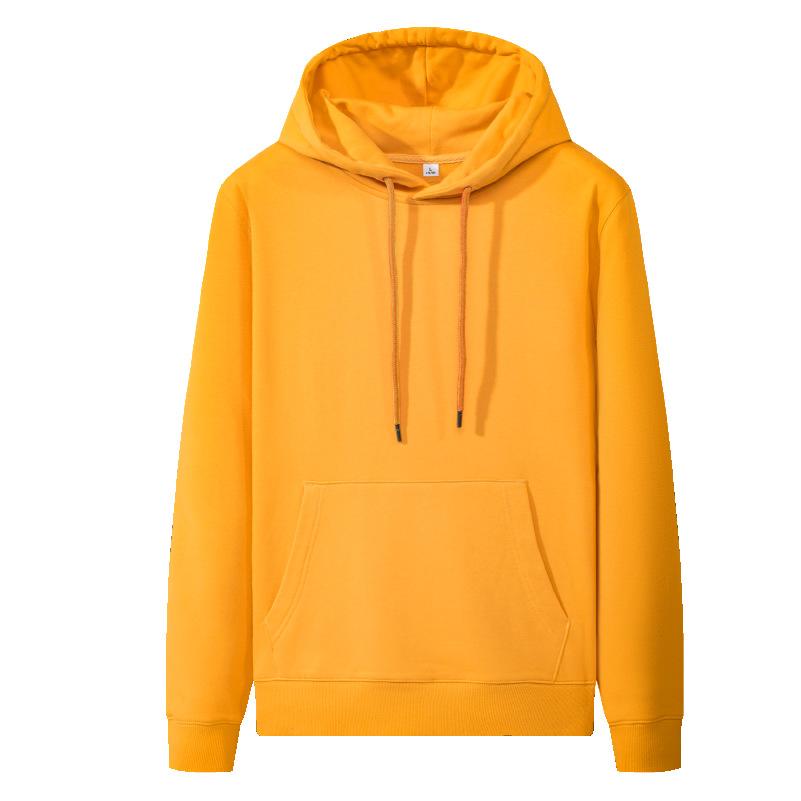 Solid Color Men Hoodies Mens Sweatshirt Fashion Streetwear Casual Men's Loose Breathable Pullovers